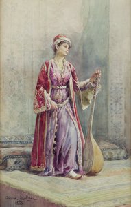 Musicienne de harem, 1888