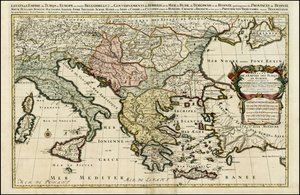 Carte de 1692 de l