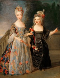 Catherine-Éléonore-Eugénie de Béthisy, future Princesse de Montauban, et son frère Eugène de Béthisy