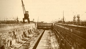 Albert Dock Extension, Port de Londres, vers 1930