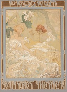 Deutsches Schauspielhaus. Programme de théâtre, 1908