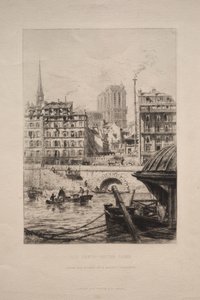 Vieux Paris : Notre-Dame - Alfred Brunet Debaines