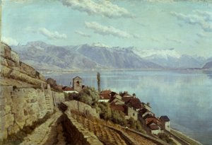 Le village de Saint-Saphorin - Alfred Chavannes