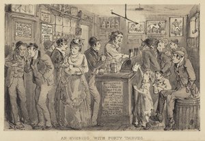 Une soirée avec quarante voleurs - Alfred Concanen