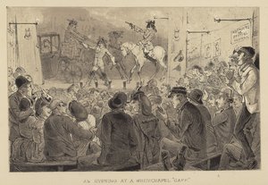 Une soirée à un Gaff de Whitechapel