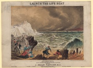 Lancer le bateau de sauvetage