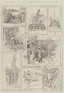 Croquis à la réunion de tir de Wimbledon
