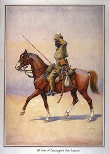 Soldat du 31e Lancier du Duc de Connaught, Daffadar, Dekhani Mahratta, illustration pour 