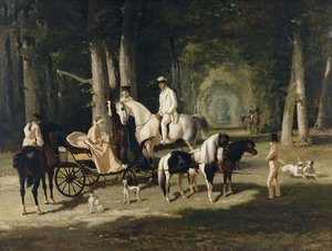 Monsieur et Madame Mosselman et leurs filles