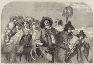 Le dernier jour de la moisson, la campagne romaine