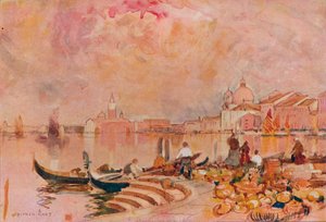 Lueur du soir, Venise, vers 1895
