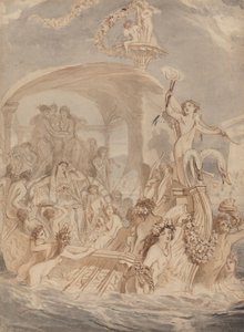 Cléopâtre sur le Cydnus pour rencontrer Antoine