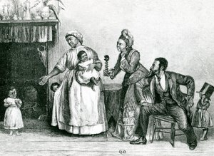 La visite de Tante Chloe, 1877