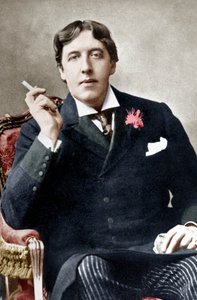 Oscar Wilde, vers 1892 (photo n/b)