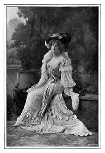 Marie Studholme, actrice de théâtre anglaise, 1901 - Alfred Ellis and Walery