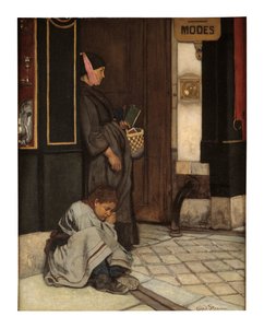 Mendicité tolérée - Alfred Emile Stevens