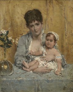 Mère et enfant, c.1875-80