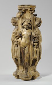Une des 9 maquettes pour la cheminée de Sam Wilson, vers 1908-14 (plâtre et gomme-laque) - Alfred Gilbert