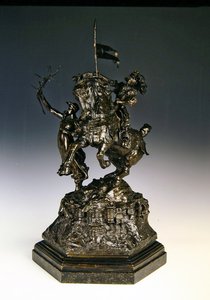 Saint Georges et le Dragon, Victoire menant