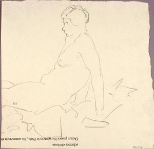 Nu couché - Alfred H. Maurer