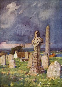 Clonmacnoise, comté de Roscommon - Alfred Heaton Cooper