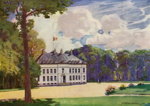 Danemark : Copenhague, palais de Bernstorff