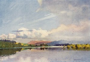 Danemark : Lac de Silkeborg et Himmelsbjerget