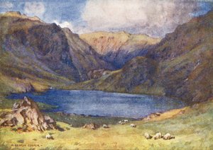 District des Lacs : Seathwaite Tarn, vallée de Duddon