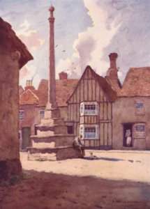 Lavenham Market Cross, Suffolk - Alfred Heaton Cooper