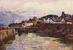 Le port, Roundstone, comté de Galway