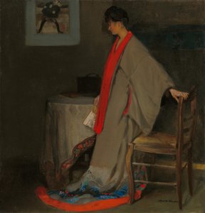 Jeune femme en kimono, vers 1901