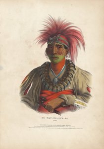 No-Way-Ke-Sug-Ga, Otoe - Alfred Hoffy, after Charles Bird King