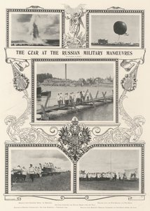 Le Tsar aux manœuvres militaires russes - Alfred Hugh Fisher