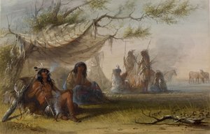 Campement indien