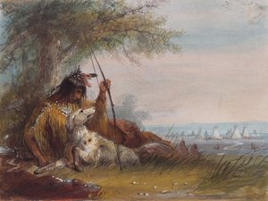 Coureur indien, vers 1837