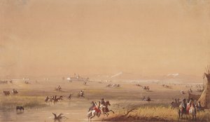 Scène près de Fort Laramie, vers 1837