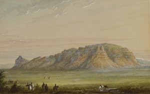 Les falaises de Scott - Alfred Jacob Miller