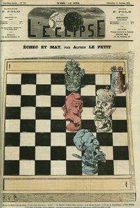 Échec et mat, la Dame-République, la Tour-Paris, le Cavalier-Duc d