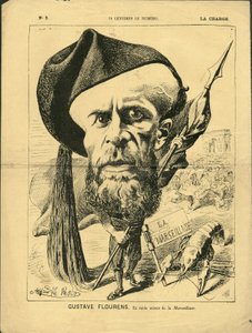 Illustration dans La Charge (1870), No. 2 - Flourens Emile