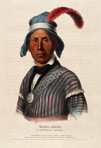 Yaha-hajo. Chef séminole. - Alfred M. Hoffy