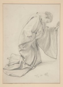 Moine à genoux - Alfred Parsons