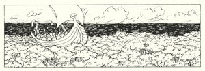 Histoire Véritable de Lucien : Naviguer sur les cimes des arbres (gravure)