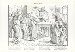 Une danse de la mort aussi, plate III - Alfred Rethel