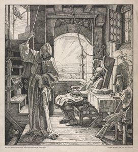 La danse de la mort : La mort comme amie - Alfred Rethel
