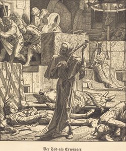 La mort comme étrangleur - Alfred Rethel