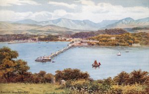 Bangor, depuis Anglesey