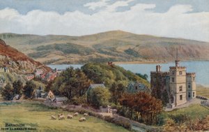Barmouth. Depuis la route de Llanaber