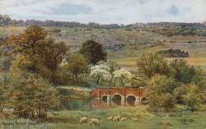 Pont de Boxhill, Dorking - Alfred Robert Quinton