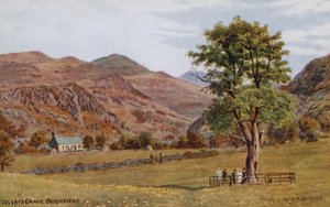 La tombe de Gelert, Beddgelert