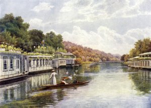 Houseboats sur Henley Backwater